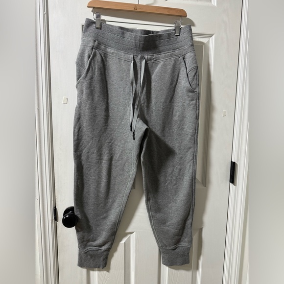 lululemon athletica Pants - Lululemon Scuba High-Rise Jogger *French Terry - Heathered Core Ultra Light Grey